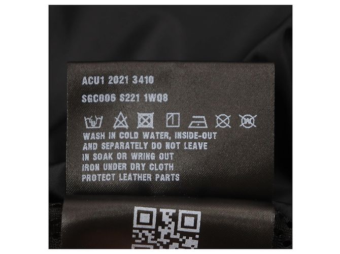 Chaqueta bomber Prada Re-Nylon de nailon Negro - vista 13