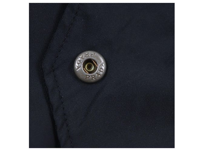 Chaqueta bomber Prada Re-Nylon de nailon Negro - vista 6