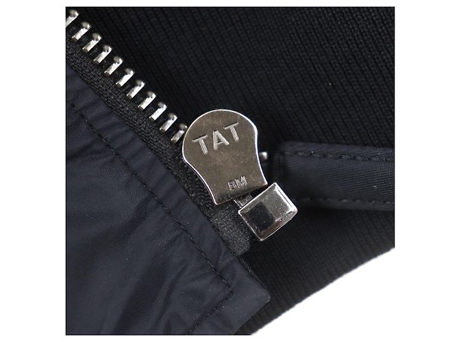 Chaqueta bomber Prada Re-Nylon de nailon Negro - vista 8