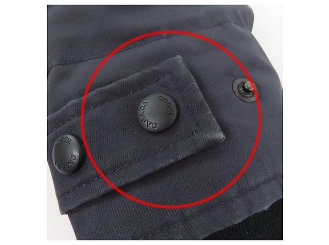 Autre Marque Abrigo de plumas Shelburne Parka de Canada Goose Azul Azul marino - vista 14