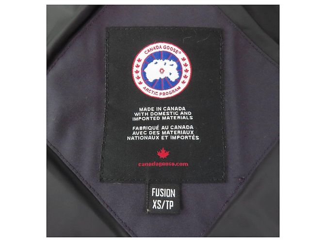 Autre Marque Abrigo de plumas Shelburne Parka de Canada Goose Azul Azul marino - vista 8