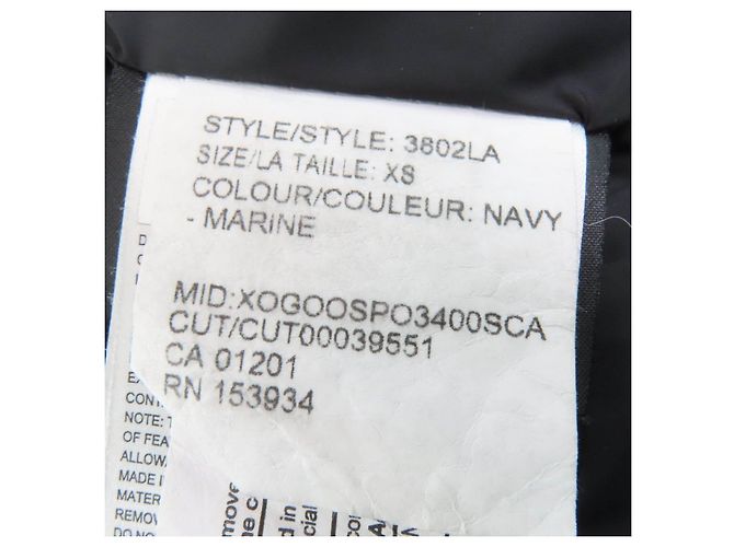 Autre Marque Abrigo de plumas Shelburne Parka de Canada Goose Azul Azul marino - vista 9