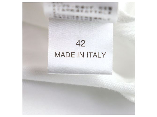 Autre Marque Camiseta de algodón con logo ANTICIPO INZOLIA Blanco - vista 10