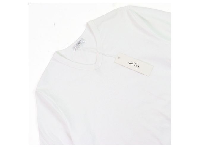 Autre Marque Camiseta de algodón con logo ANTICIPO INZOLIA Blanco - vista 2