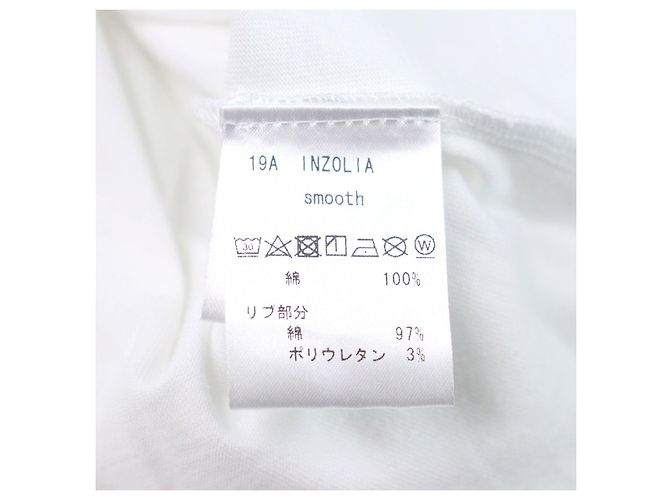 Autre Marque Camiseta de algodón con logo ANTICIPO INZOLIA Blanco - vista 8