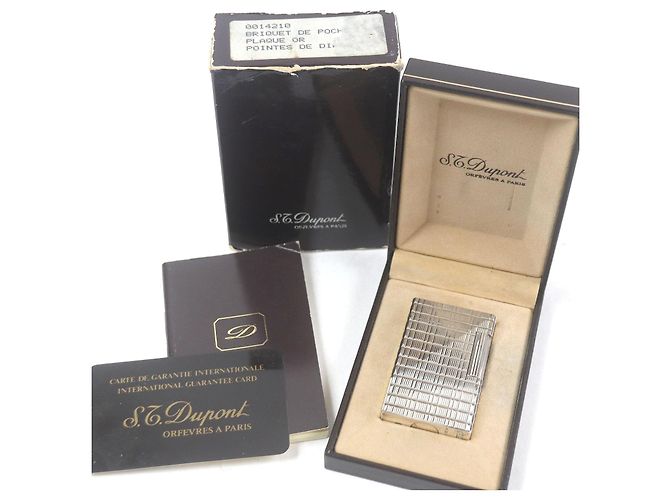 Autre Marque Dupont Linea 1 Lunga Quadrata Accessori per Fumare Accendino Argento - vista 2