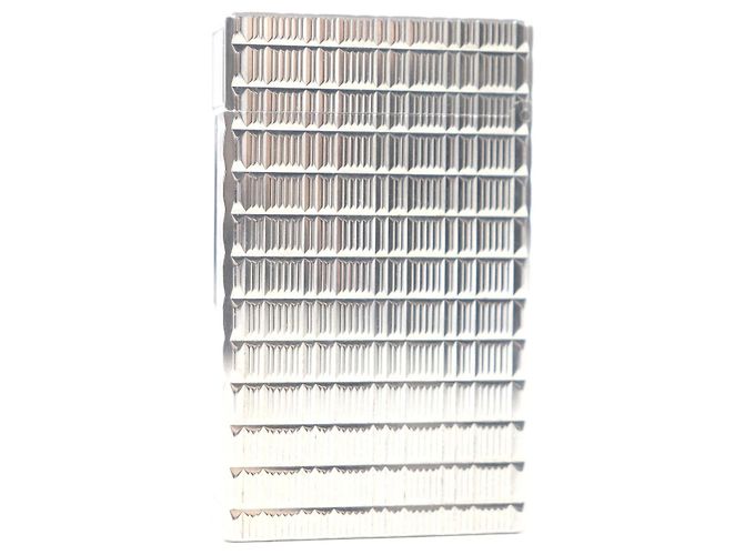 Autre Marque Dupont Linea 1 Lunga Quadrata Accessori per Fumare Accendino Argento - vista 3