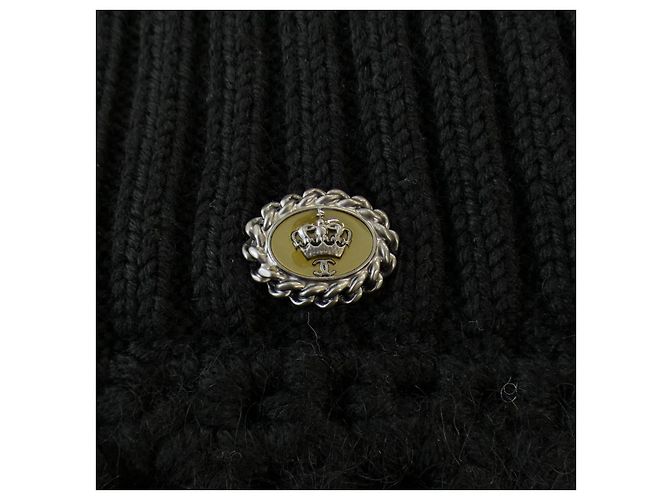 Falda de mezcla de cachemira Chanel Negro - vista 7