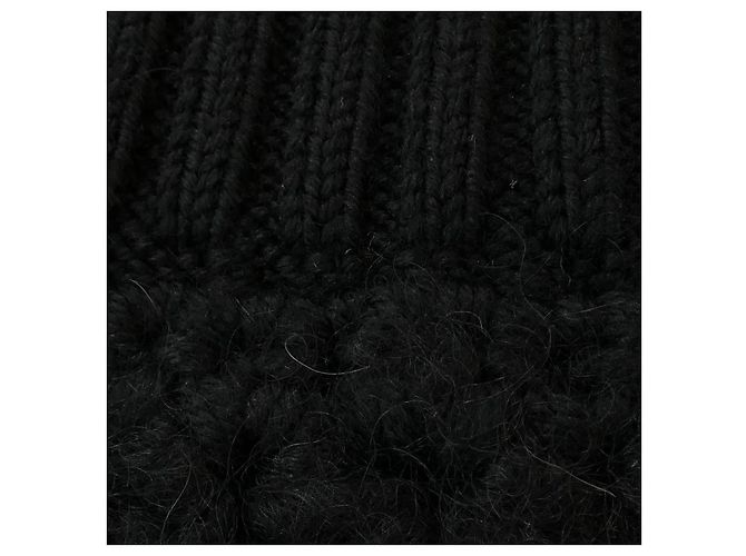 Falda de mezcla de cachemira Chanel Negro - vista 8