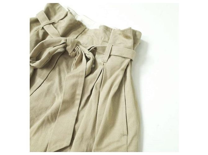 Autre Marque Shorts de algodão Ray BEAMS Bege - vista 4