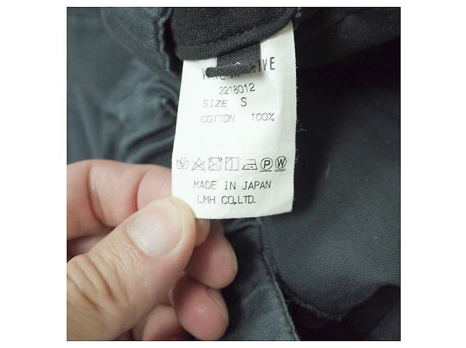 Autre Marque Pantaloni corti affusolati in cotone VAINL ARCHIVE EASY-PT-F Grigio - vista 8