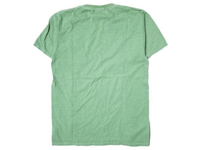 Autre Marque Camiseta FRUIT OF THE LOOM de algodón con bolsillo y cuello redondo Verde - vista 2