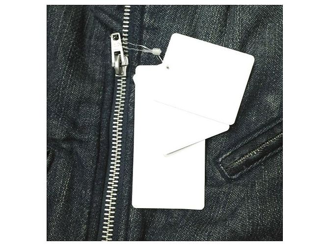 Autre Marque D-ID BIKER JACKET Denim Jacket Blue - view 3