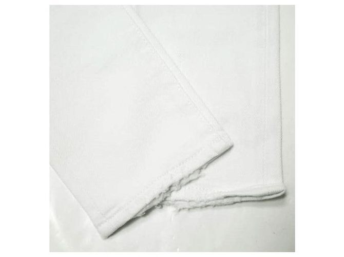 Autre Marque Calça jeans skinny com tornozelo D-ID FLORENCE Branco - vista 10