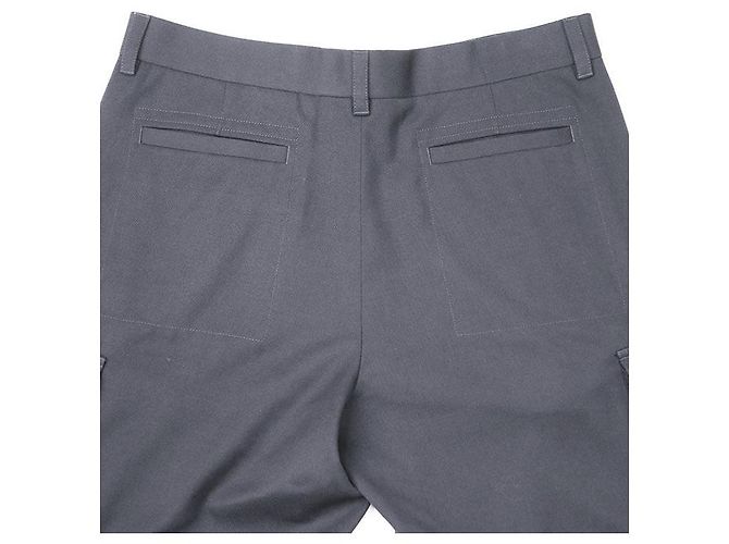 Pantalones Cargo de Lana Dior 2021 Azul Azul marino - vista 7