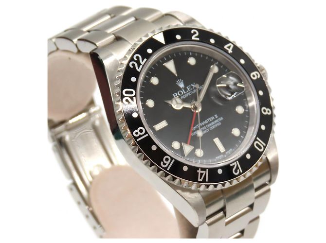 Rolex GMT-Master II aus Edelstahl Schwarz - Ansicht 3