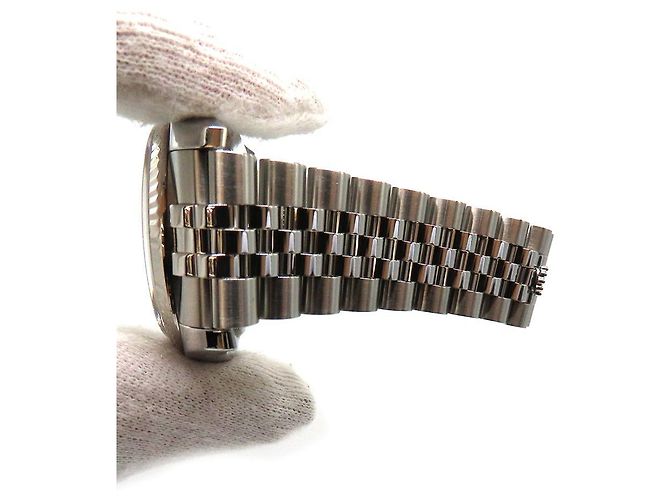 Rolex Datejust Au750 Edelstahl Schwarz - Ansicht 10