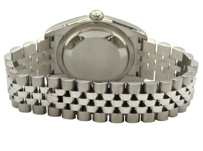 Rolex Datejust Au750 Edelstahl Schwarz - Ansicht 4