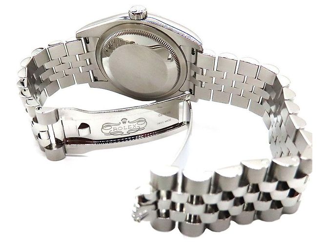Rolex Datejust Au750 Edelstahl Schwarz - Ansicht 5