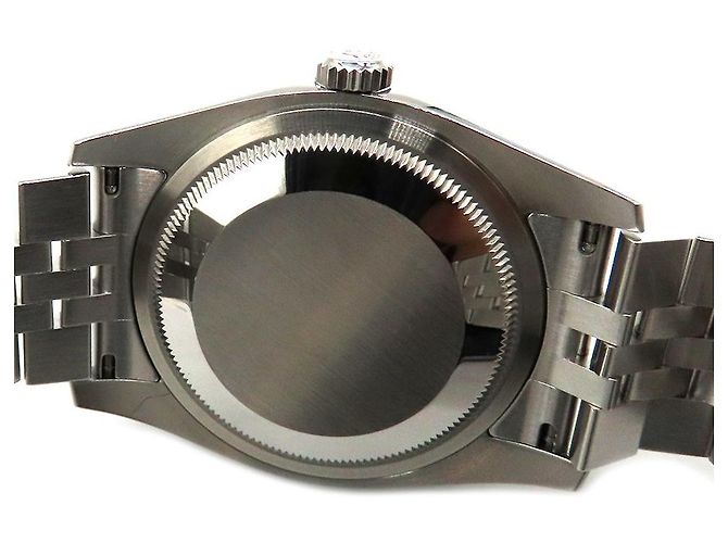 Rolex Datejust Au750 Edelstahl Schwarz - Ansicht 6