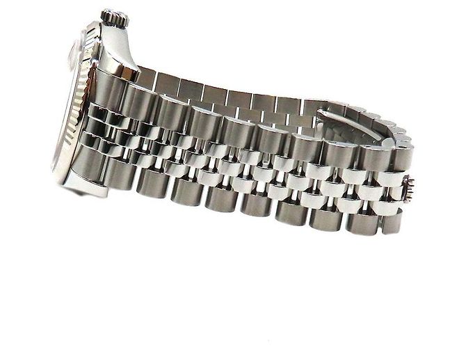 Rolex Datejust Au750 Edelstahl Schwarz - Ansicht 8