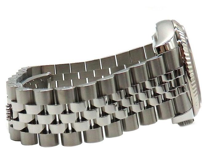 Rolex Datejust Au750 Edelstahl Schwarz - Ansicht 9