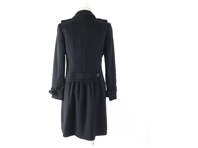 Abrigo de cachemira Burberry Londres Negro - vista 3