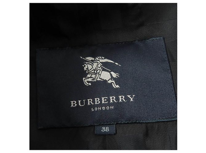 Abrigo de cachemira Burberry Londres Negro - vista 7