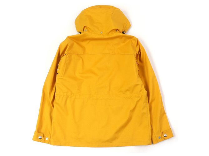 Parka de montaña con capucha de algodón y lana Burberry London Amarillo - vista 4