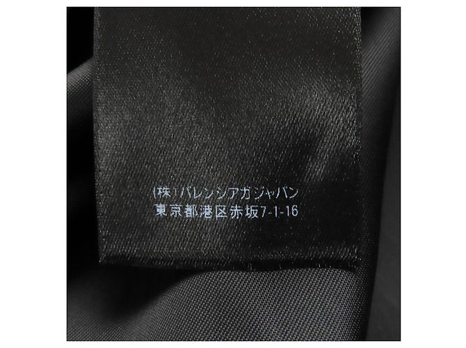 Everyday Balenciaga SHIFTED Mantel aus Kaschmir Grau - Ansicht 10