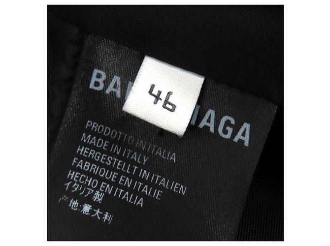 Everyday Balenciaga SHIFTED Mantel aus Kaschmir Grau - Ansicht 7