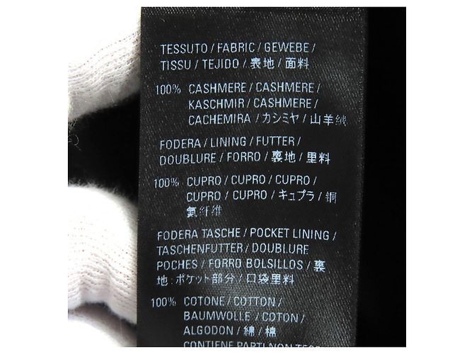 Everyday Balenciaga SHIFTED Mantel aus Kaschmir Grau - Ansicht 9