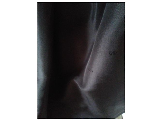 Christian Dior Giacca in cotone a quadri bianco e nero - vista 18