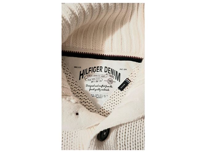 Tommy Hilfiger Suéter de algodão Hilfiger Denim - vista 3