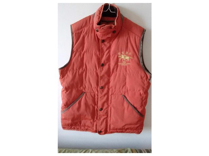 Polo Ralph Lauren Ohrringe Orange Baumwolle - Ansicht 3