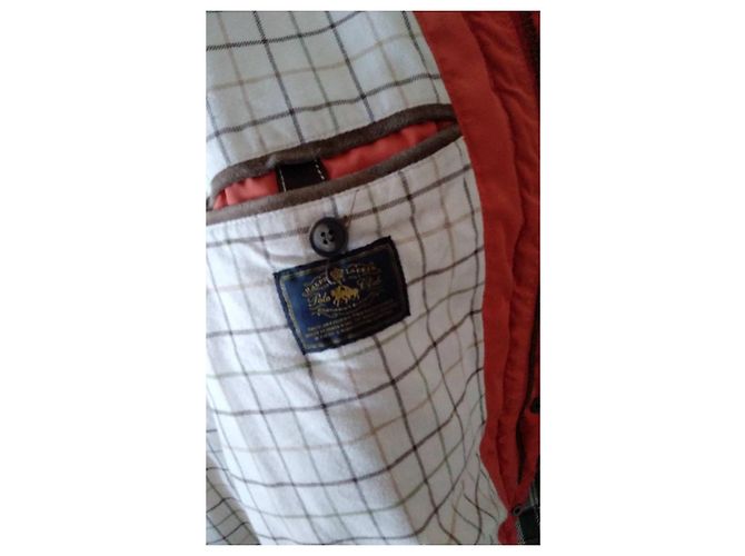 Polo Ralph Lauren Ohrringe Orange Baumwolle - Ansicht 5