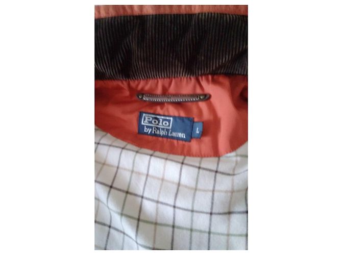 Polo Ralph Lauren Ohrringe Orange Baumwolle - Ansicht 7