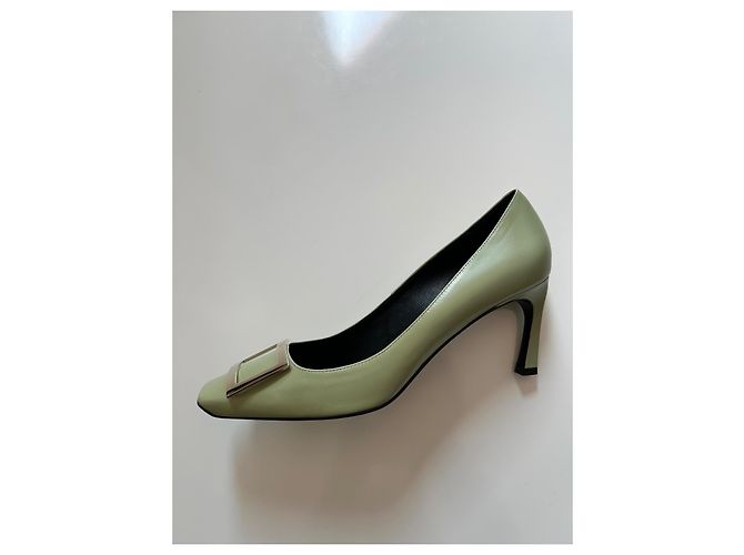 Roger Vivier Belle Vivier tromba 7 Verde chiaro - vista 2