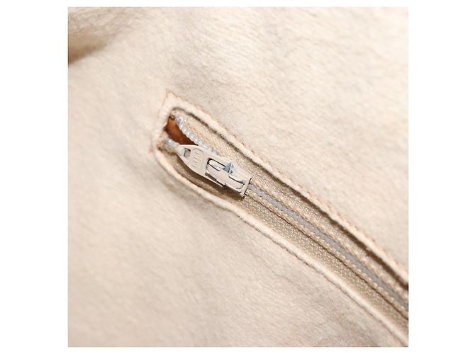 Borsa a Mano GUCCI GG Plus Supreme PVC Beige Oro Auth ep13270 D'oro - vista 21
