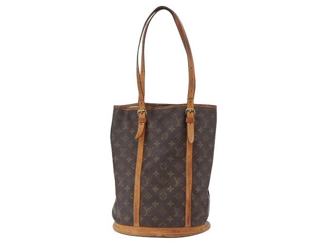 LOUIS VUITTON Borsa a Spalla Monogram Bucket GM M42236 LV Auth 173591 Monogramma - vista 13