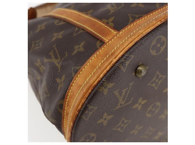 LOUIS VUITTON Borsa a Spalla Monogram Bucket GM M42236 LV Auth 173591 Monogramma - vista 14