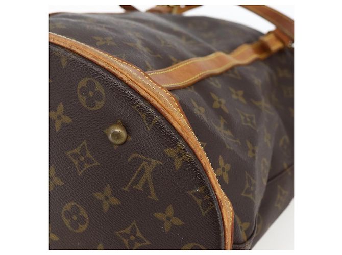 LOUIS VUITTON Borsa a Spalla Monogram Bucket GM M42236 LV Auth 173591 Monogramma - vista 15