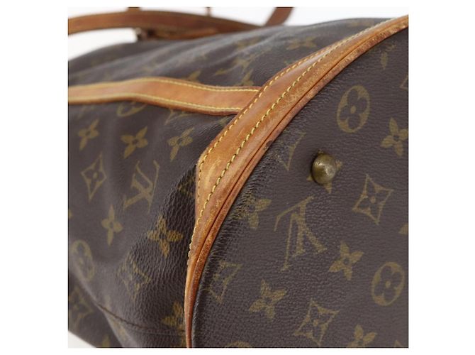 LOUIS VUITTON Borsa a Spalla Monogram Bucket GM M42236 LV Auth 173591 Monogramma - vista 16