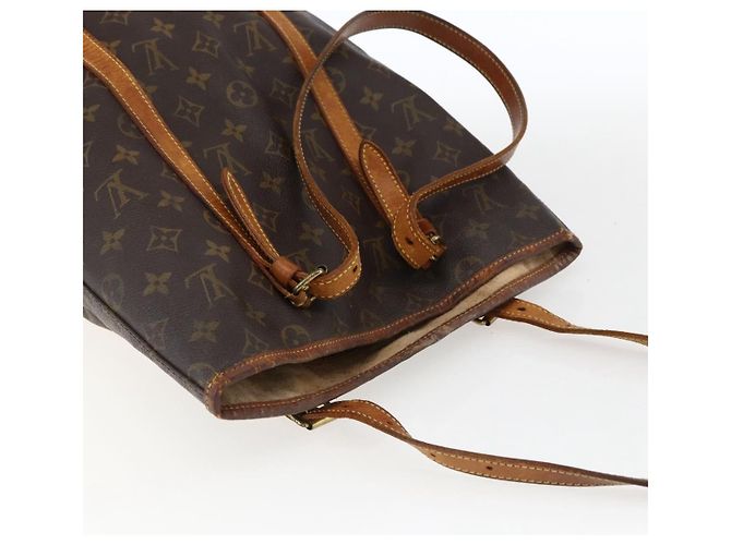 LOUIS VUITTON Borsa a Spalla Monogram Bucket GM M42236 LV Auth 173591 Monogramma - vista 6