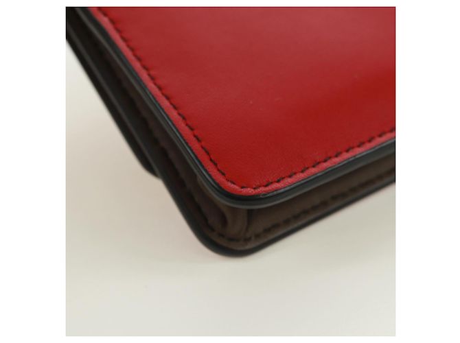 BOTTEGA VENETA Borsa a Spalla con Catena Pelle Rossa Oro Auth 158578SAV Rosso D'oro - vista 17