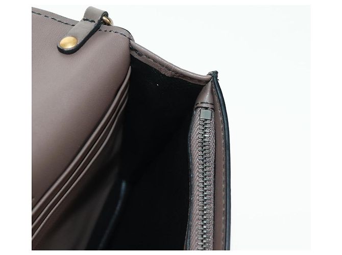 BOTTEGA VENETA Borsa a Spalla con Catena Pelle Rossa Oro Auth 158578SAV Rosso D'oro - vista 23
