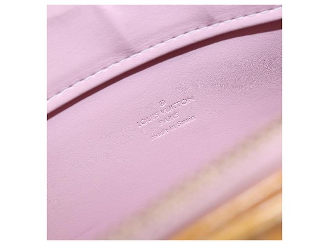 LOUIS VUITTON Borsa Tote Columbus Monogram Vernis Rosa M91032 LV Auth 170832 - vista 19