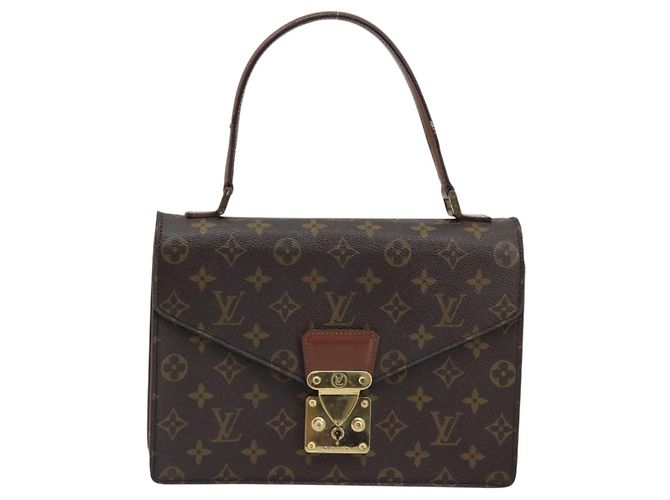 LOUIS VUITTON Borsa a Mano Monogram Concorde M51190 Auth LV ka2479 Monogramma - vista 13