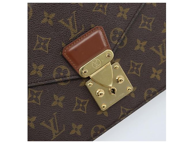 LOUIS VUITTON Borsa a Mano Monogram Concorde M51190 Auth LV ka2479 Monogramma - vista 19
