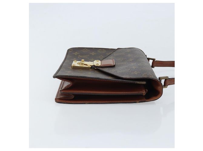 LOUIS VUITTON Borsa a Mano Monogram Concorde M51190 Auth LV ka2479 Monogramma - vista 3